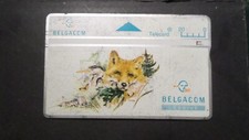TELECARTE BELGIQUE BELGACOM THEME ANIMAUX RENARD 424C