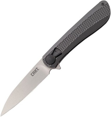 CRKT Slacker Folding Knife 3.3'' 1.14116 S.S Blade Aircraft Aluminum Handle 2.6oz