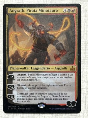 Magic The Gathering Karte ANGRATH, PIRAT MINOTAURUS 2018 Nm 201/196