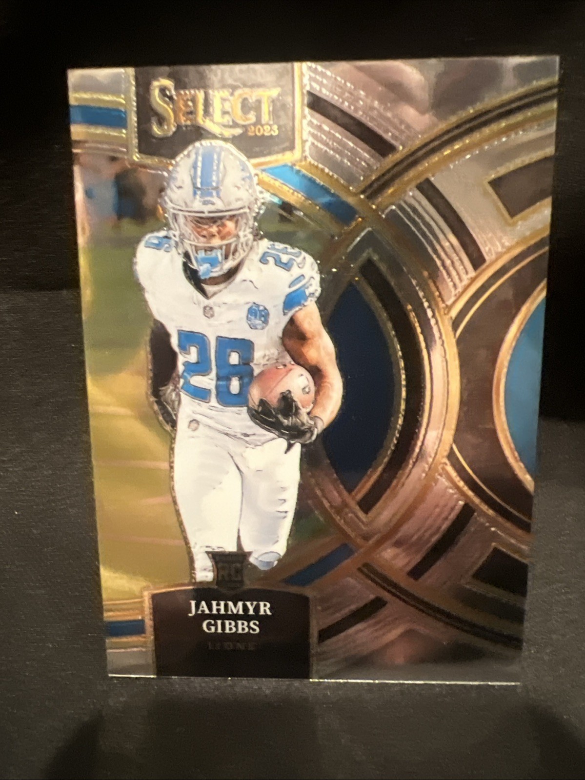 2023 Panini Select - Premier Level Jahmyr Gibbs #198 (RC)