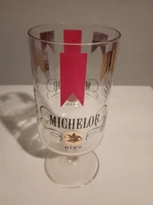 Vintage 1960s Michelob Beer Stemmed  Glass 