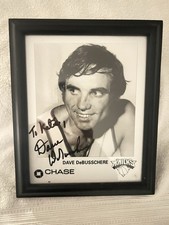 New York Knicks DAVE DEBUSSCHERE Signed NBA Basketball Picture 8x10 Photo Framed