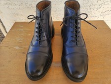 Allen Edmonds Navy Park Avenue Boot Size 6D
