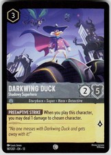 Darkwing Duck Shadowy Superhero 187/204 Attack of the Vine Disney Lorcana