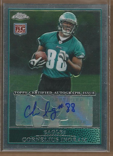 Cornelius Ingram [Autograph] #TC195 2009 Topps Chrome card