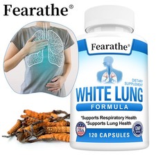 Lungenunterstützung Kapsel Frei Atmen Lungenentgiftung Cordyceps Vitamine C K2