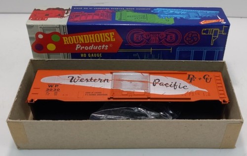 Kit Roundhouse 1220 HO Western Pacific 50' Boxcar #3030 | Zustand: New
