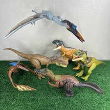 Mattel Jurassic World Park Dinosaur Figures Mixed Lot of 6 Dual Action SFX