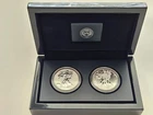2013-W AMERICAN SILVER EAGLE PROOF DOLLAR 2-COIN SET IN OGP WITH COA