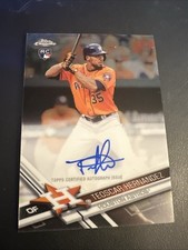 Teoscar Hernandez ⚾ 2017 Topps Chrome Rookie Auto #RA-TH Astros RC