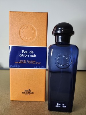 HERMÈS Eau De Citron Noir Eau De Cologne Spray 3.3oz for Women