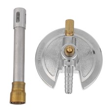  Stainless Steel Laboratory Burner With Flame Stabilizer - Heavy Duty Needle