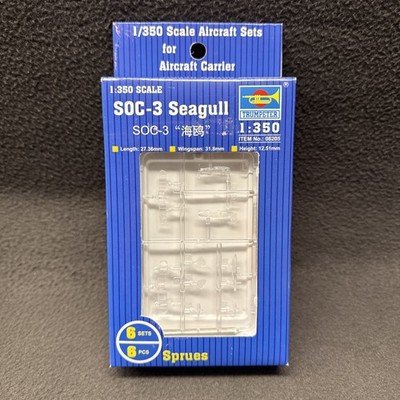 Trumpeter 1:350 SOC-3 Seagull Aircraft 06205 For Model Ship Kits 6 Sets Planes