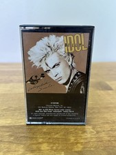 Bill Idol Whiplash Smile Cassette Tape 1986 Vintage Rock Pop
