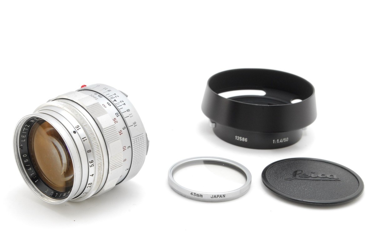 Exc+5] Leica Leitz Wetzlar Summilux M 50mm f/1.4 2nd Version