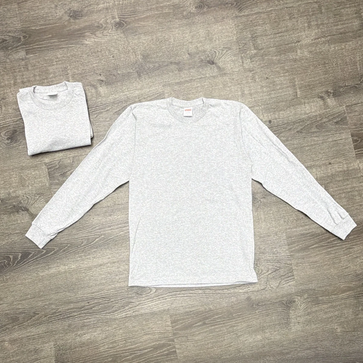 Supreme Long Sleeve Solid T-Shirts for Men for sale | eBay