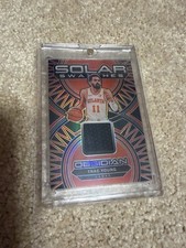 Trae Young Solar Swatches Obsidian #SS-TRA Panini Game-Worn Patch Hawks NBA