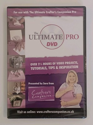 Crafter's Companion Die ultimative Pro DVD über 2 1/2 Stunden Tutorials, Tipps NEU