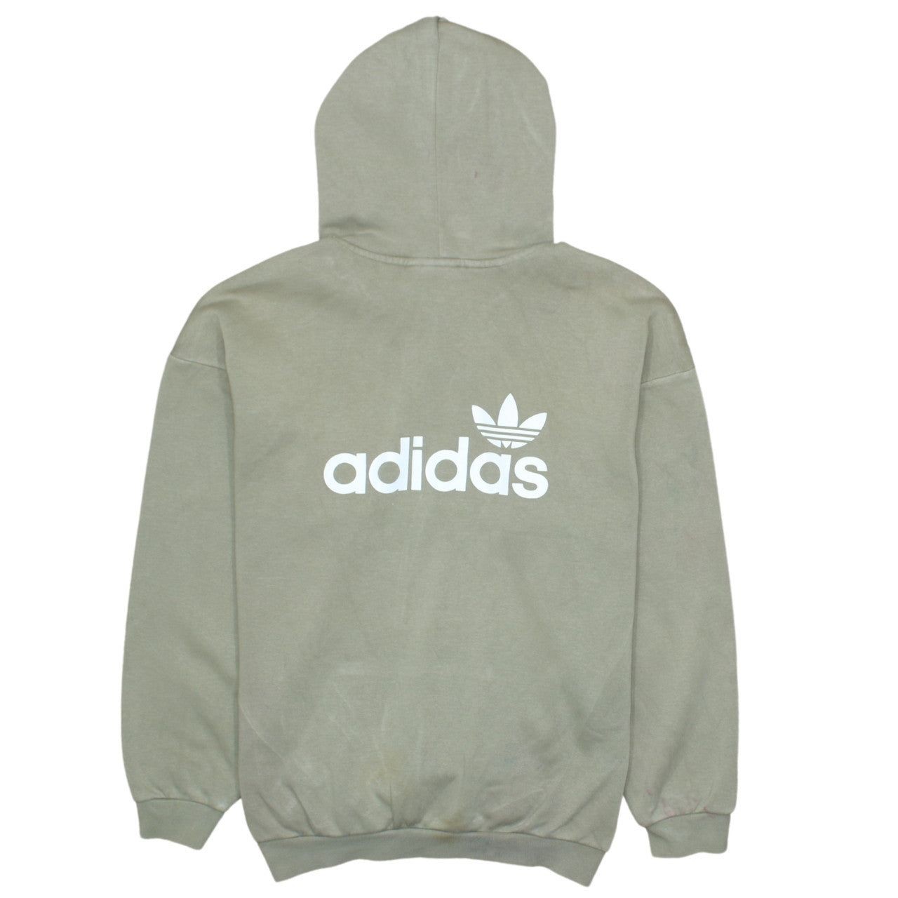 Adidas Green Hoodie Womens S image 2
