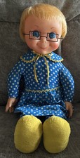 Mrs Beasley Doll 1967 Restored to Talk 100 Complete Apron Collar and Glasses