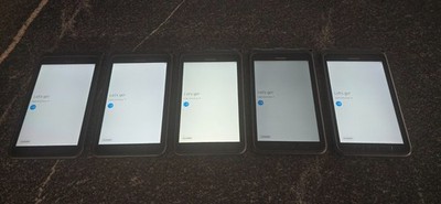 Lot of 5 Samsung  Rugged Tab Active 2 - 8'' 16GB WiFi, Upgradeable to Android 9