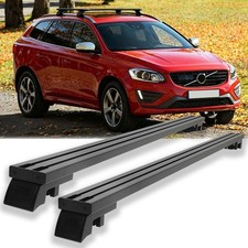 300kg Roof Rack Cross Bar Cargo Carrier For Volvo Xc60 2013-26 With Flush Rails