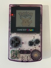 Nintendo Game Boy Color Atomic Clear Purple Gameboy Colour