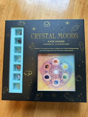 CRYSTAL MOODS Healing Journal KIT, Katie Huang STONES, BOOK, POSTER Boxed NWT