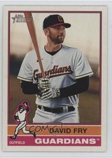 2025 Topps Heritage High Number SP David Fry #408 2tj