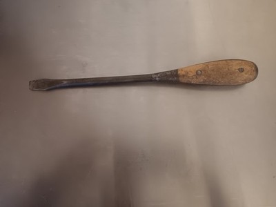 Vintage 11   Screwdriver Wood Handle