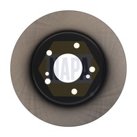 2X Napa Bremsscheibe Voll Ø278Mm FüR Mercedes-Benz C-Klasse W203 W202 Slk R171