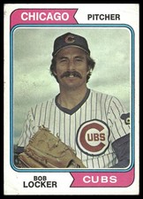 1974 Topps #62 Bob Locker Chicago Cubs