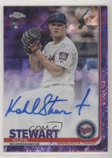 2019 Topps Chrome Sapphire Edition Purple 5/10 Kohl Stewart #CSA-KS Auto 7rd