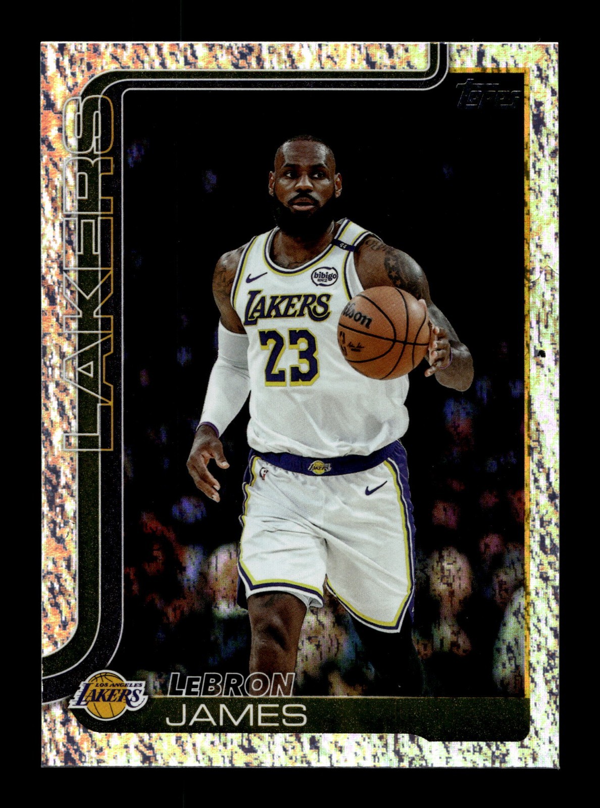 2025-26 Topps Sandglitter #150 LeBron James LAKERS