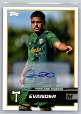 2023 Topps MLS Evander Auto Portland Timbers/FC Cincinnati
