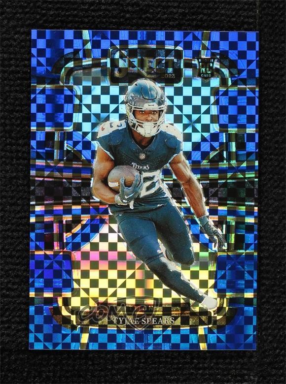 2023 Panini Select Concourse Blue Prizm /199 Tyjae Spears #97 9su