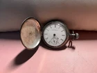 Antique American Waltham “Leader” Coin Silver Pocket Watch – Estate Find