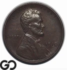 1910-S Lincoln Cent Wheat Penny, Semi-Key Date, Choice AU++/Unc