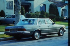 1985 Mercedes 300 Sd Diesel Sedan La Street 35mm Slide