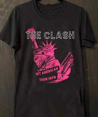 The Clash 1st American 1979 Unisex black Shirt S-5XL Q39421