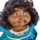 1985 Cabbage Patch Kids Corn Silk Girl HM15 Brown Eyes Brown Hair