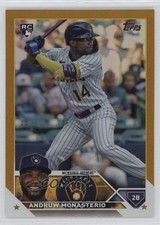 2023 Topps Update Gold Foil Andruw Monasterio #US74 6a6