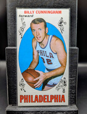 Billy Cunningham Topps 1969-70 #40 Tallboy basketball card Excellent condition