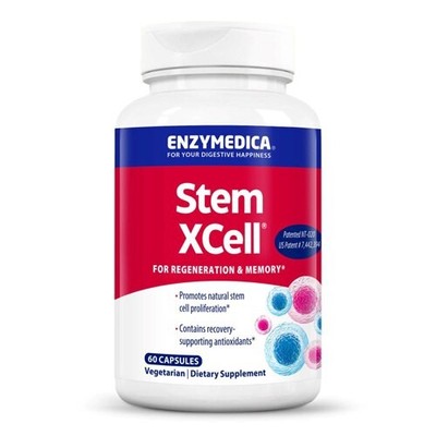 2 X Enzymedica Stem XCell -- 60 Vegetarian Capsules