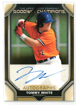 #ad 2024 UD Goodwin Champions RC AUTO Tommy White Tanks A#x27;s Rookie Autograph $16.06