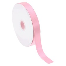 1/2 Inch x 60 Yards Solid Satin Ribbon, 1Pcs Fabric Ribbon, Pink