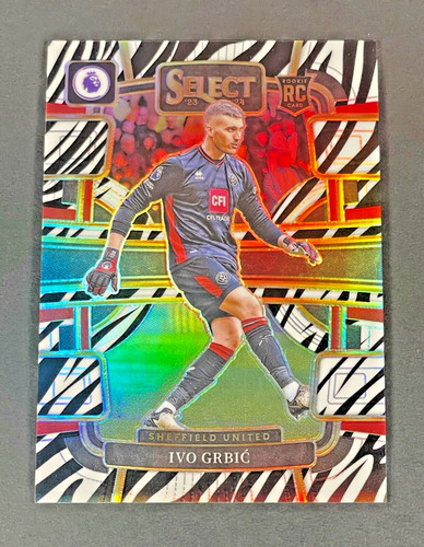 19/25 ZEBRA - IVO GRBIC - 2023/24 PANINI SELECT SOCCER - SHEFFIELD UNITED