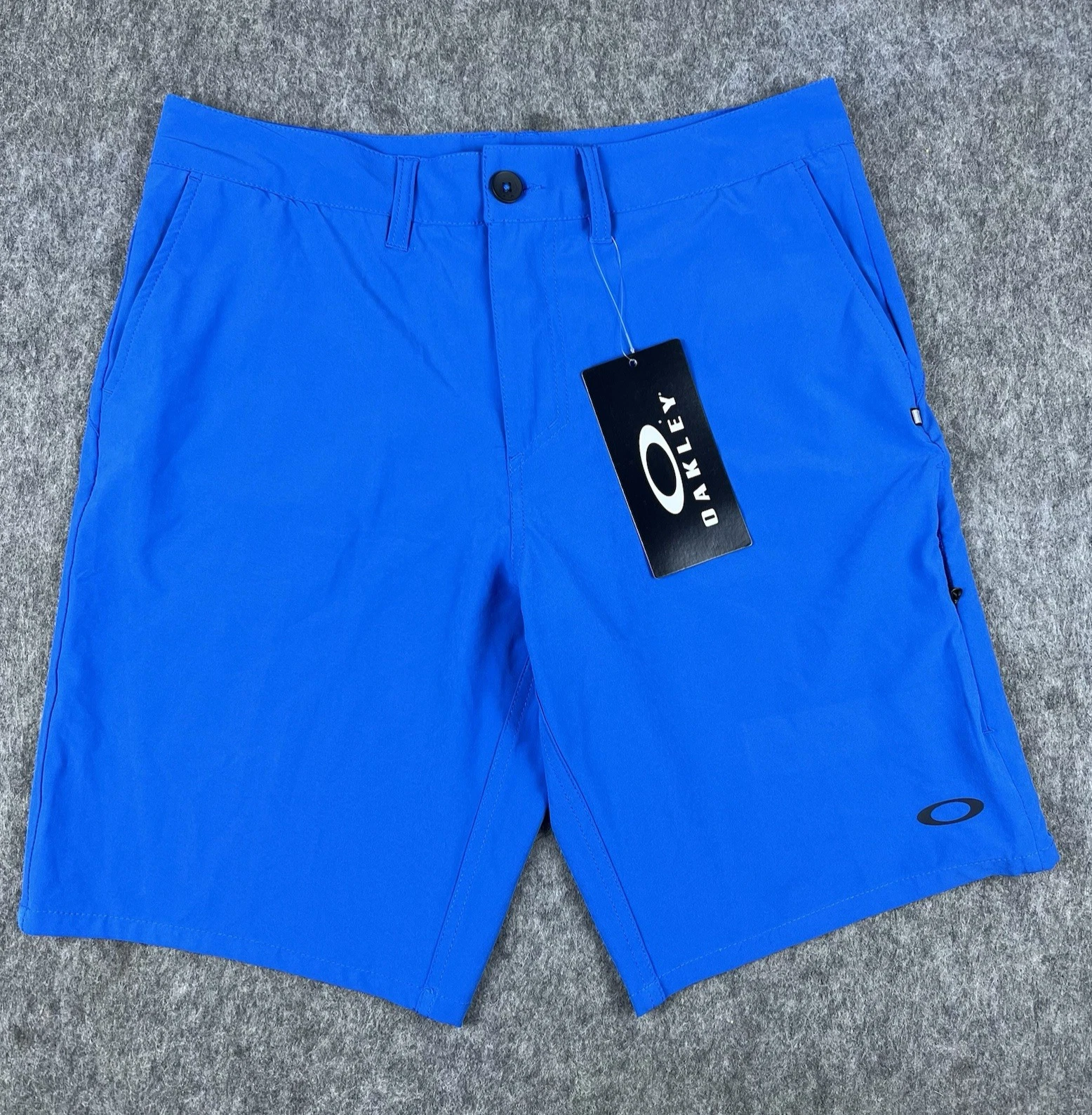 Oakley Men's Shorts Icon Chino Hybrid Lightweight Quick Dry Zip Pocket Sz 31 NWT