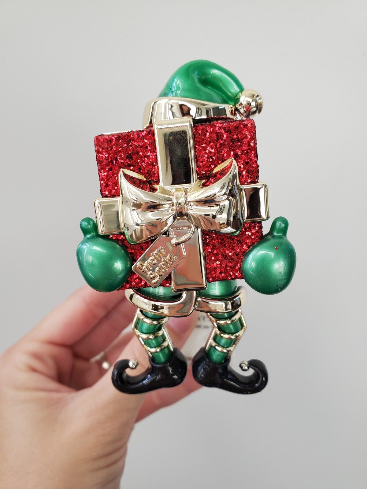 Bath & Body Works ELF w GIFT Wallflower Plug In Christmas Holiday 2022 Glitter-image
