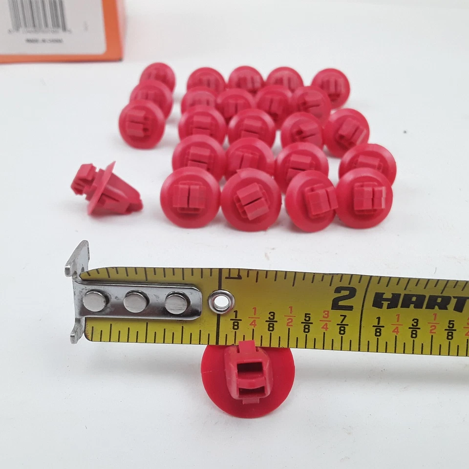 Pacote com 25 retentores de clipe de moldagem multiuso para-lama compatível com Tacoma Tundra 4Runner - Imagem 2 de 4